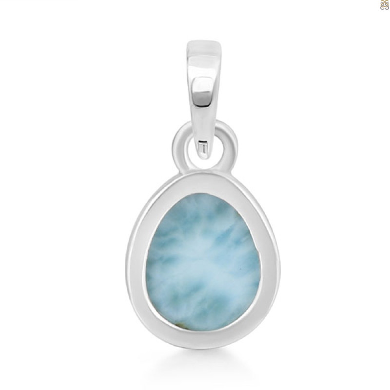 Close Out Larimar Pendant-SP LAR-CO-1-1711