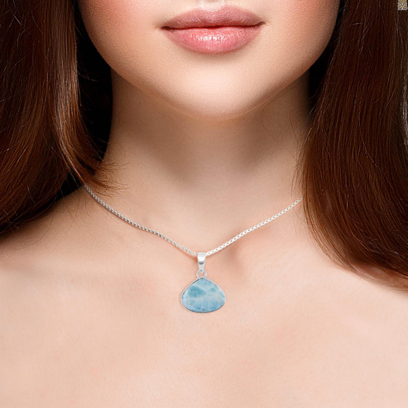 Larimar Pendant-SP LAR-1-1798