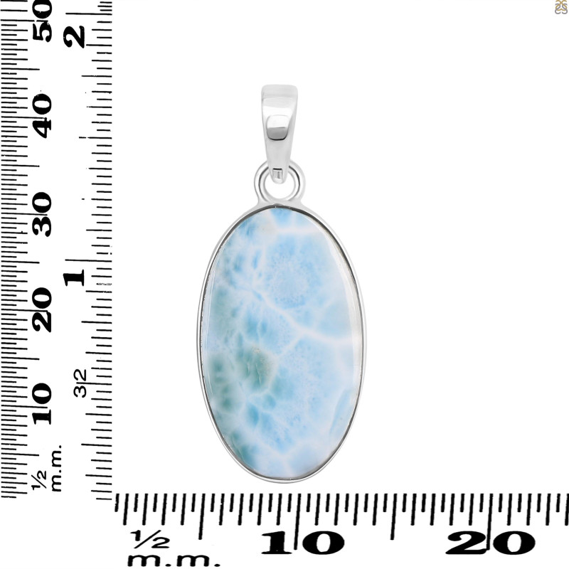 Larimar Pendant-SP LAR-1-1810