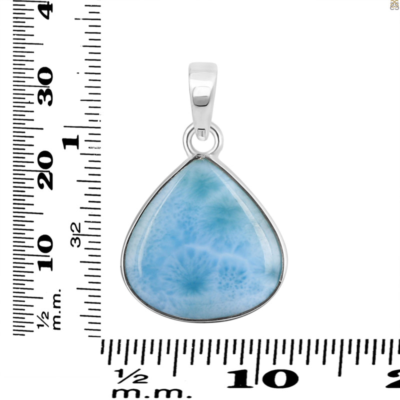 Larimar Pendant-SP LAR-1-1827