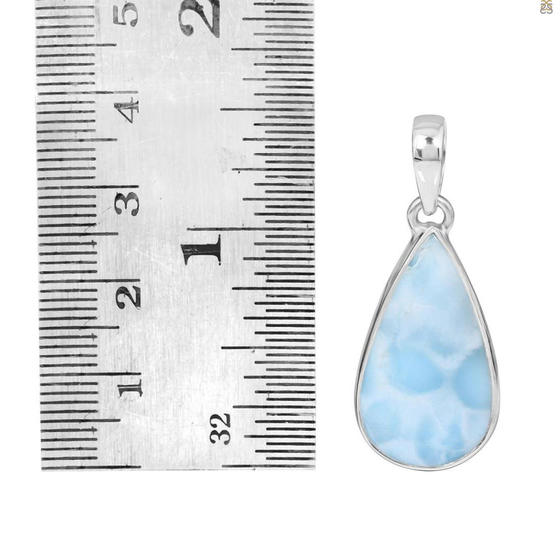 Larimar Pendant-SP LAR-1-459