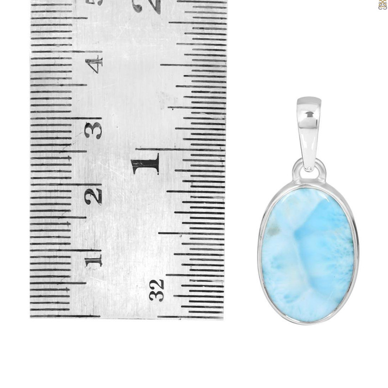 Larimar Pendant-SP LAR-1-573
