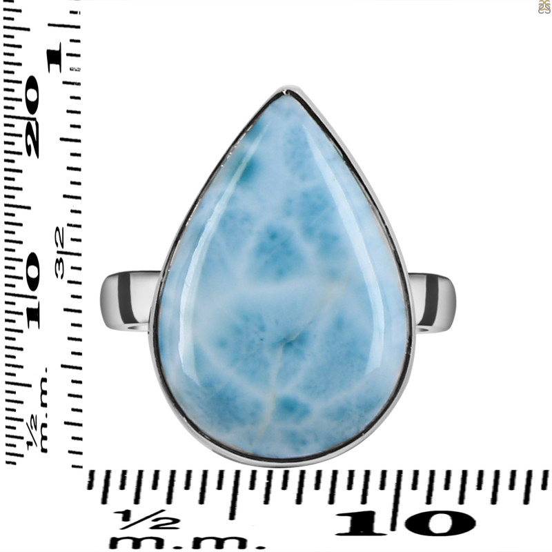 Larimar Adjustable Ring-R LAR-2-4604