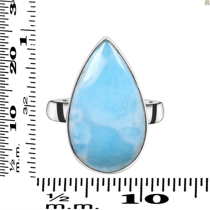 Larimar Adjustable Ring-R LAR-2-4611
