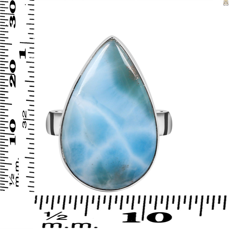 Larimar Adjustable Ring-R LAR-2-4624