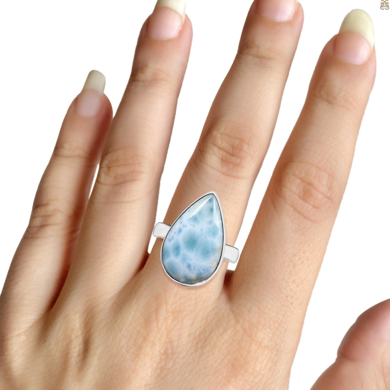 Larimar Adjustable Ring-R LAR-2-4640