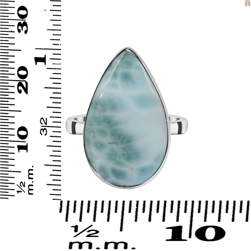 Larimar Adjustable Ring-R LAR-2-4677