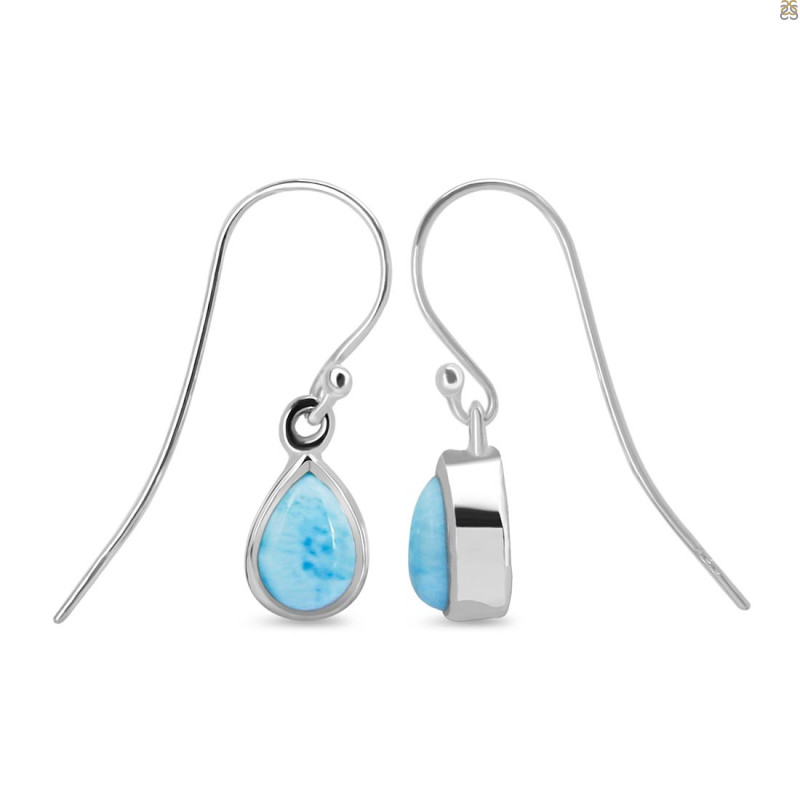 Close Out Larimar Earring-E LAR-CO-3-103