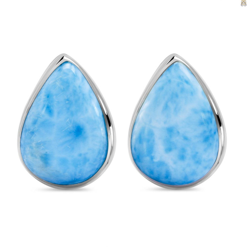 Larimar Earring-E LAR-3-104