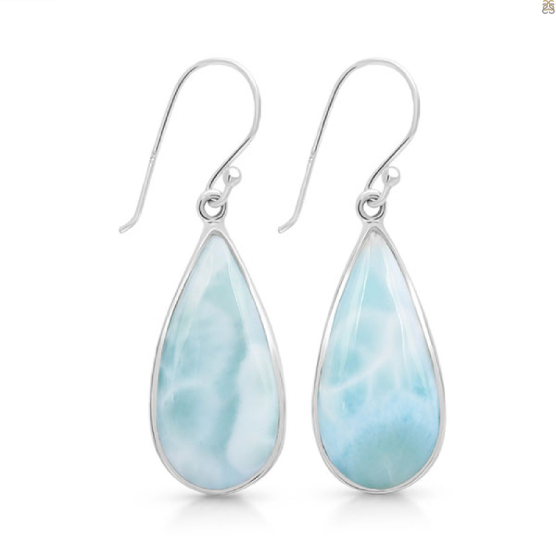 Larimar Earring-E LAR-3-244