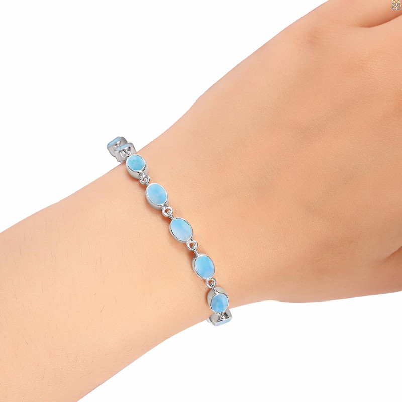 Larimar Bracelet LAR-RDB-114-CAB.