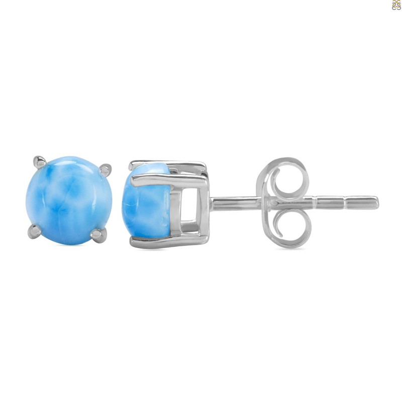 Larimar Stud Earring LAR-RDE-699.