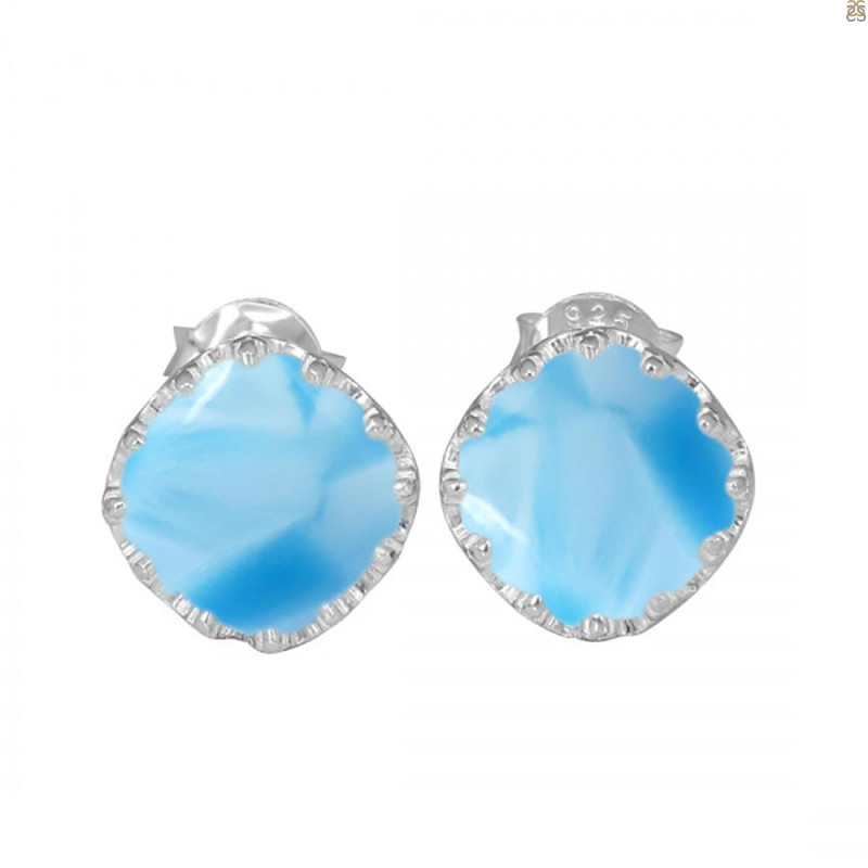 Larimar Stud Earring LAR-RDE-839.