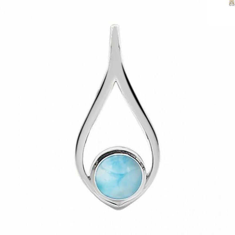 Larimar Pendant LAR-RDP-43.