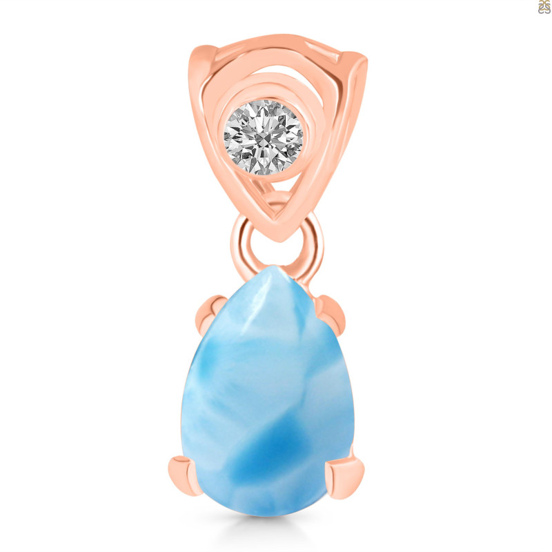 Larimar Pendant LAR-RDP-552-V-LOOP.