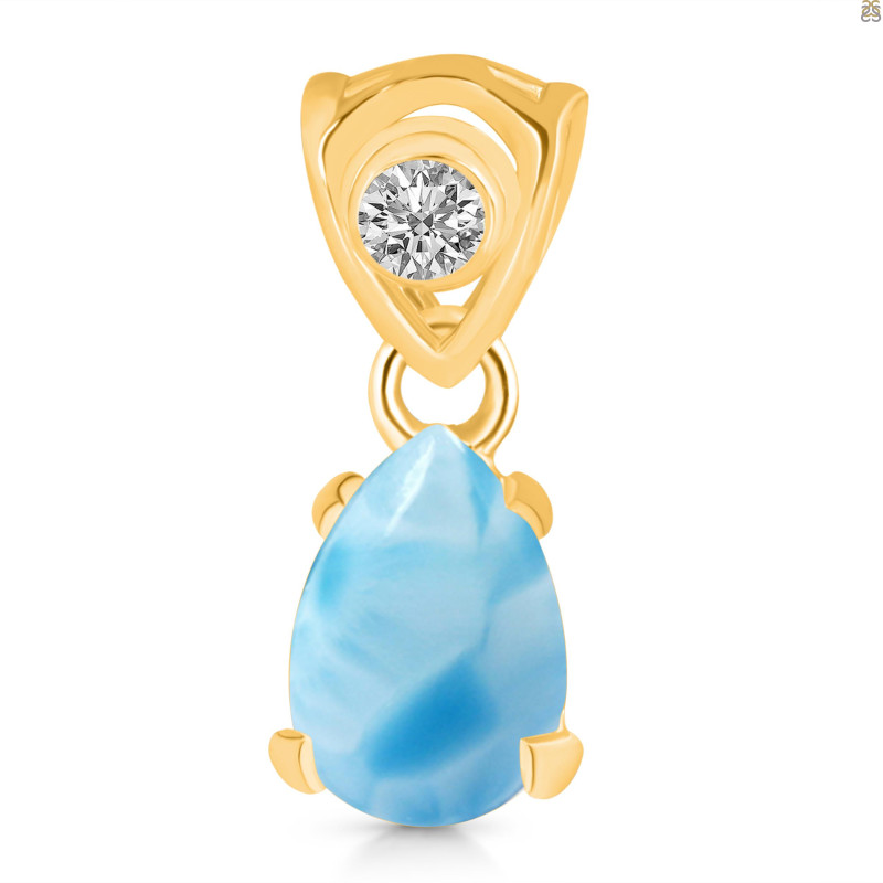 Larimar Pendant LAR-RDP-552-V-LOOP.