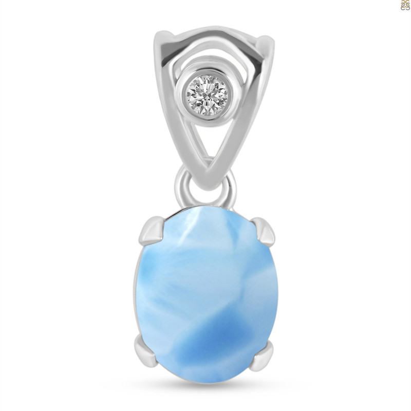 Larimar Pendant LAR-RDP-554-V-LOOP.