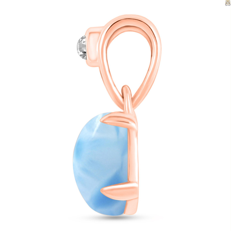 Larimar Pendant LAR-RDP-554-V-LOOP.