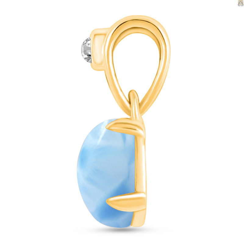 Larimar Pendant LAR-RDP-554-V-LOOP.