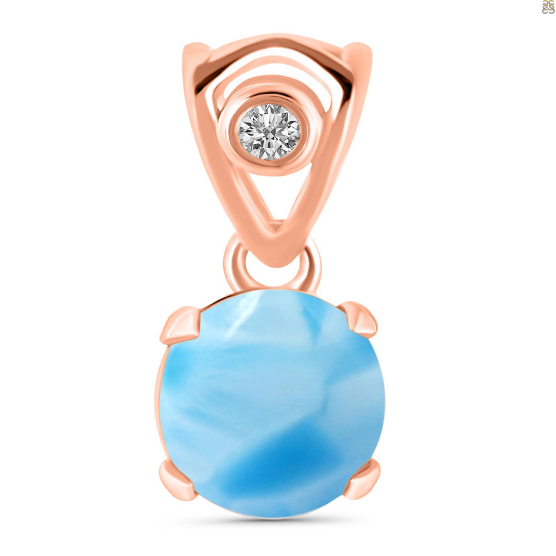Larimar Pendant LAR-RDP-556-V-LOOP.