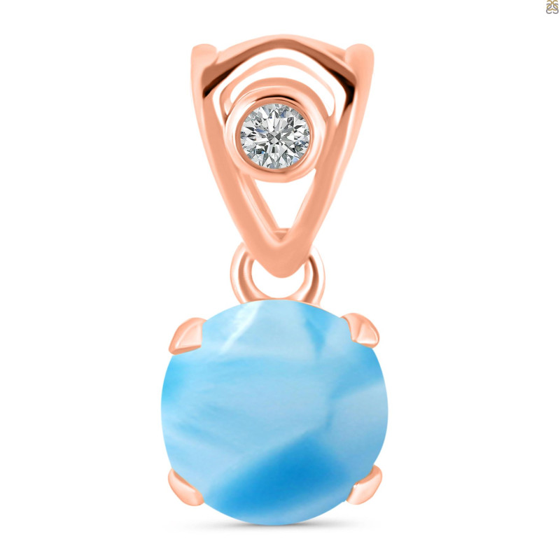 Larimar Pendant LAR-RDP-557-V-LOOP.