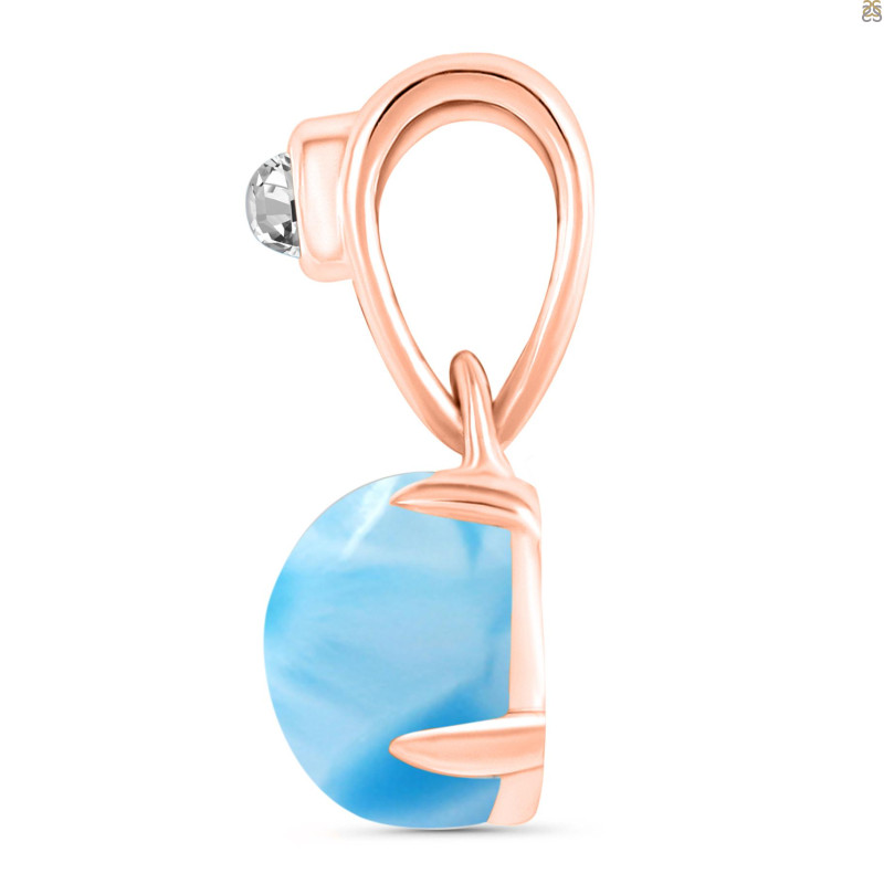 Larimar Pendant LAR-RDP-557-V-LOOP.