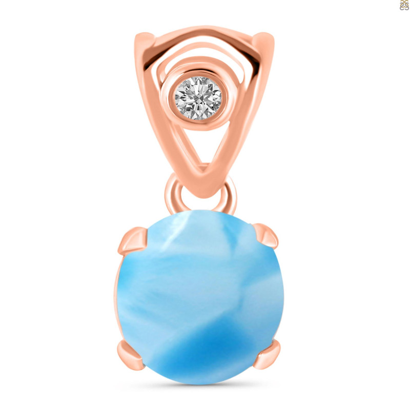 Larimar Pendant LAR-RDP-558-V-LOOP.