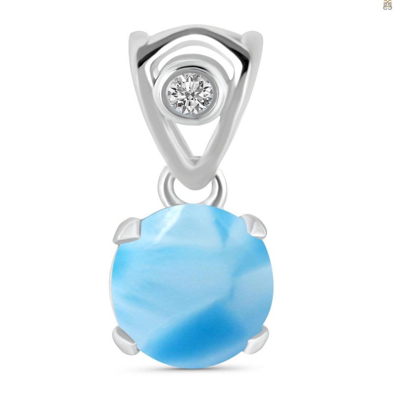 Larimar Pendant LAR-RDP-559-V-LOOP.