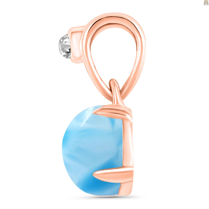 Larimar Pendant LAR-RDP-559-V-LOOP.
