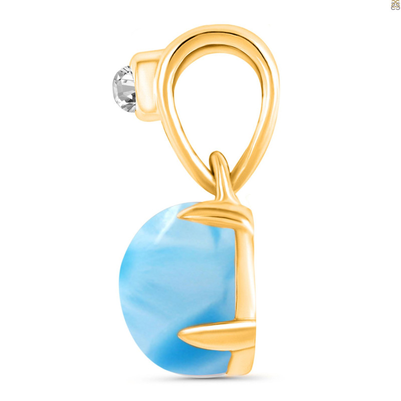 Larimar Pendant LAR-RDP-559-V-LOOP.