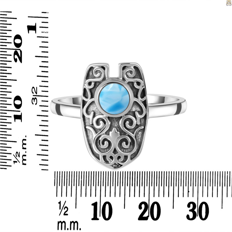 Larimar Ring LAR-RDR-1027.