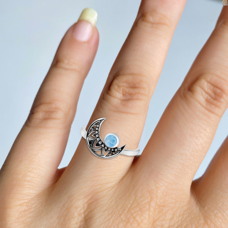 Larimar Ring LAR-RDR-1338.