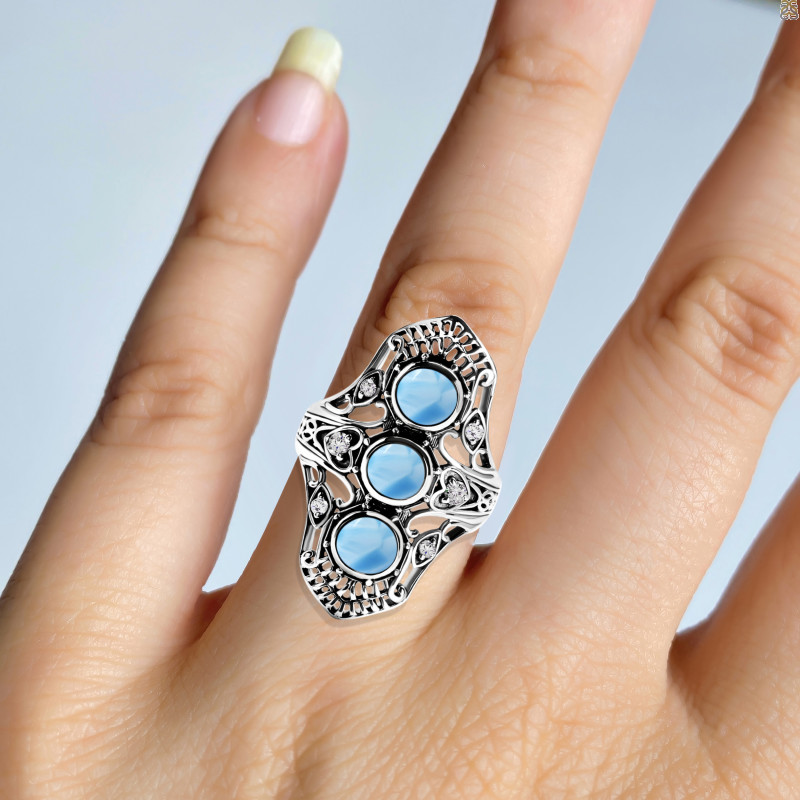 Larimar Ring LAR-RDR-335.