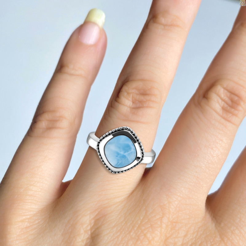 Larimar Ring LAR-RDR-54.