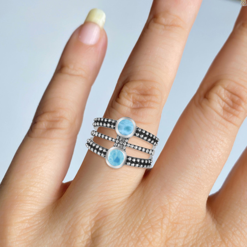 Larimar Ring LAR-RDR-977.