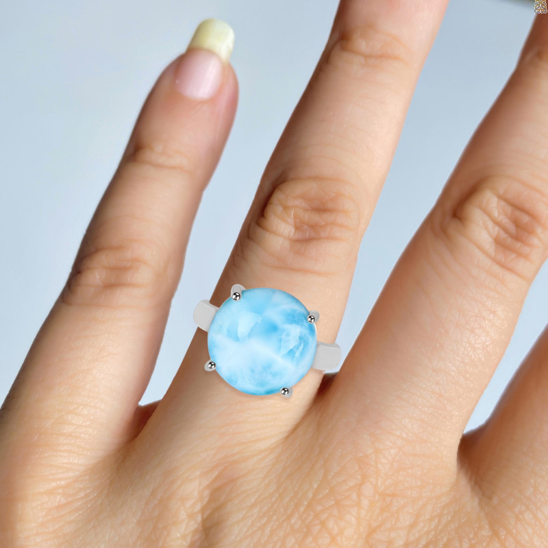 Larimar Ring LAR-RDR-1810.