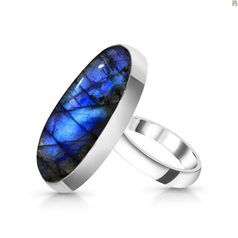 Labradorite Adjustable Ring-ADJ-R LBD-2-638