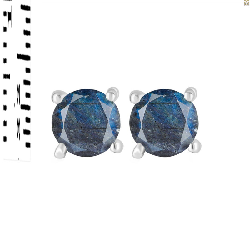Labradorite Stud Earring LBD-RDE-1023.