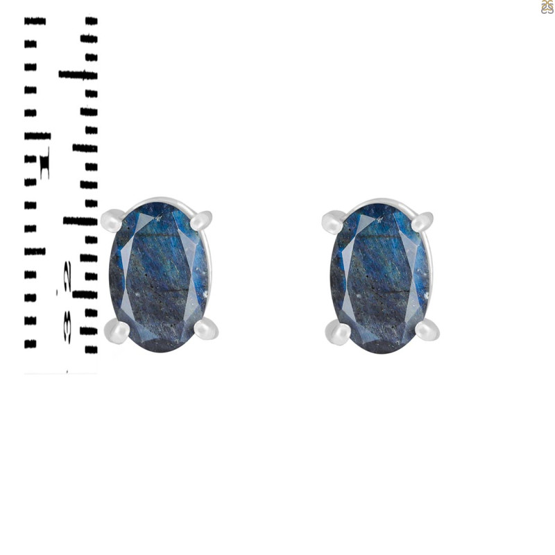 Labradorite Stud Earring LBD-RDE-1154.