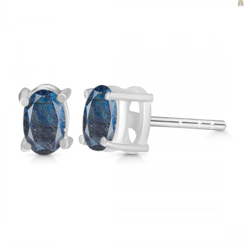Labradorite Stud Earring LBD-RDE-1154.