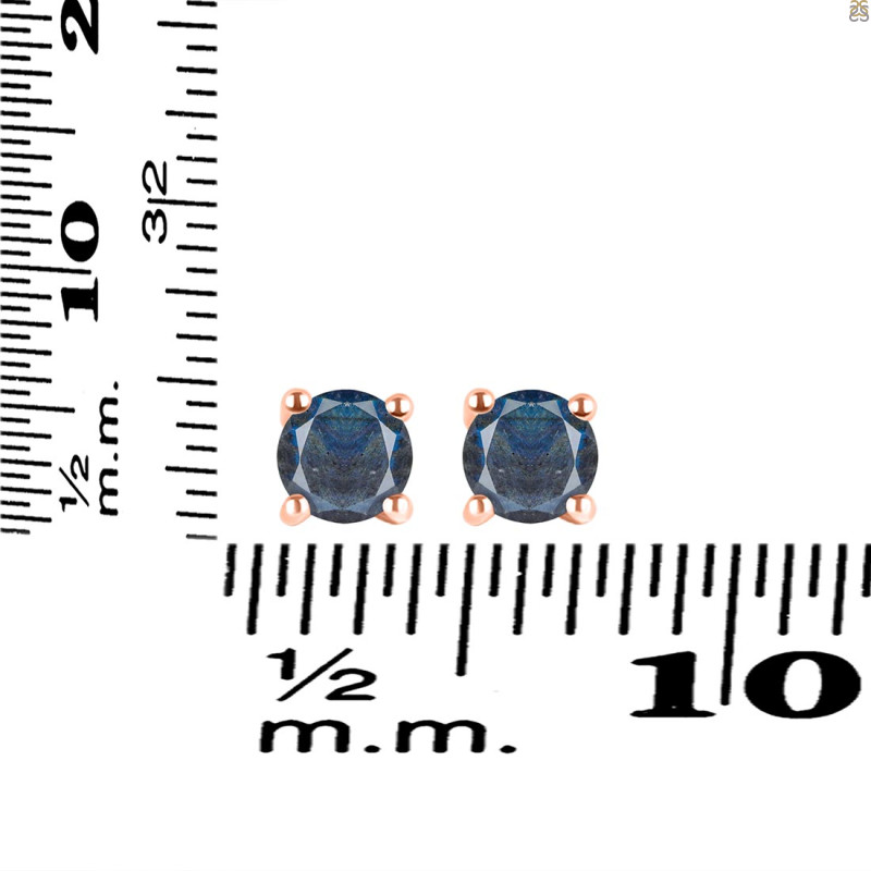Labradorite Stud Earring LBD-RDE-1321.