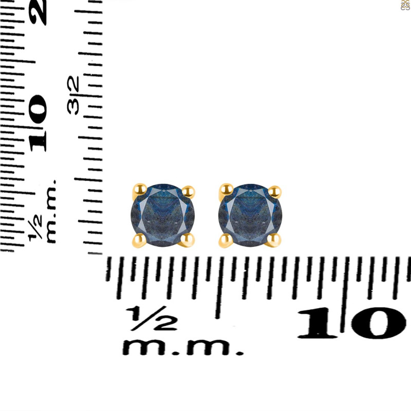 Labradorite Stud Earring LBD-RDE-1321.