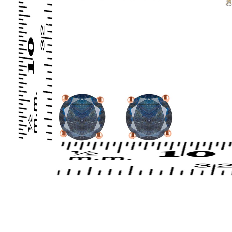 Labradorite Stud Earring LBD-RDE-1353.