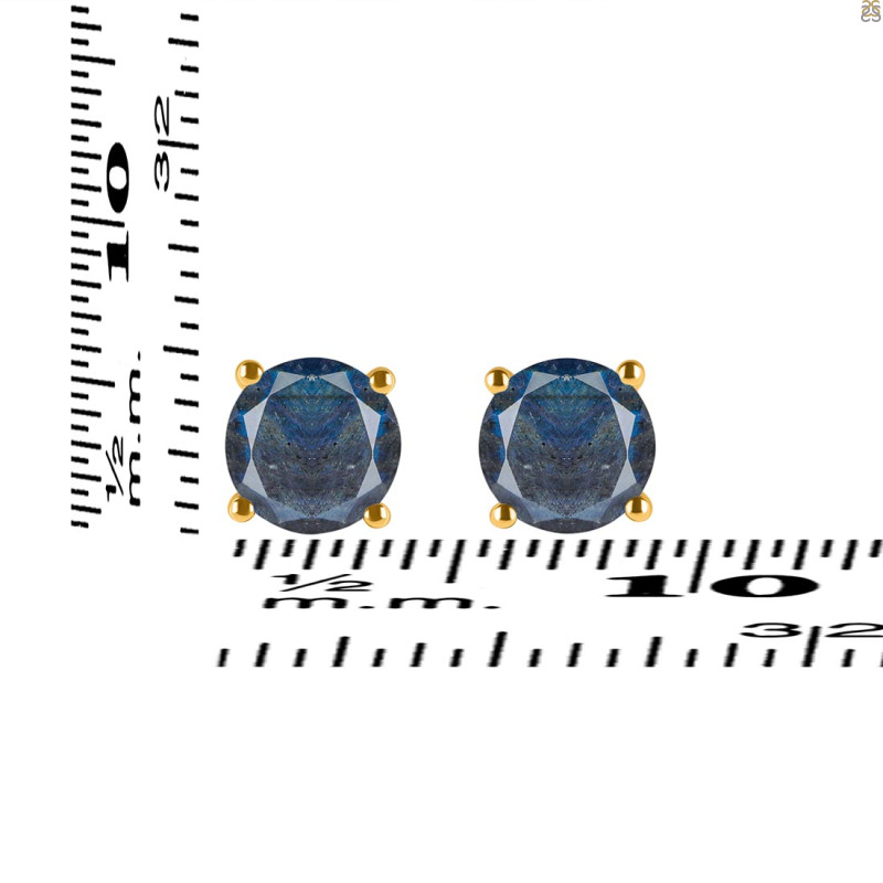 Labradorite Stud Earring LBD-RDE-1353.
