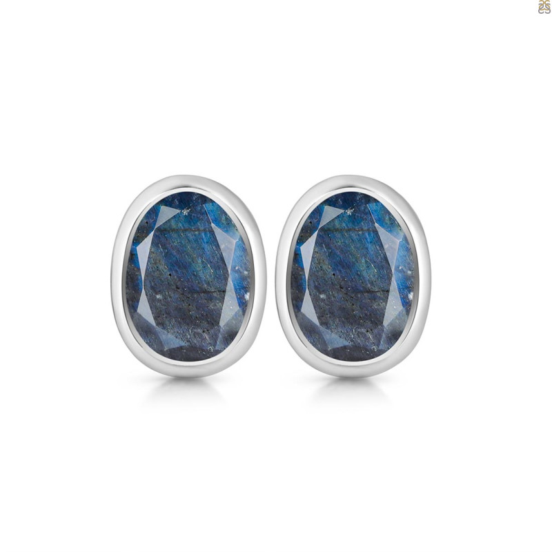 Labradorite Stud Earring LBD-RDE-1370.