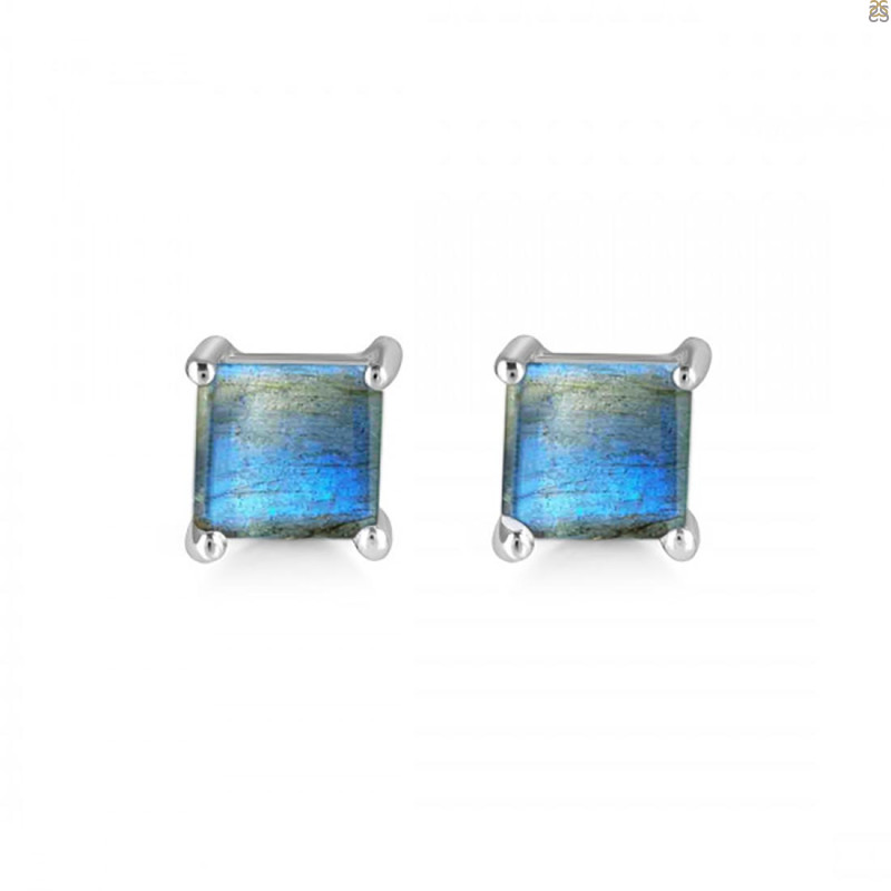 Labradorite Stud Earring LBD-RDE-1373.