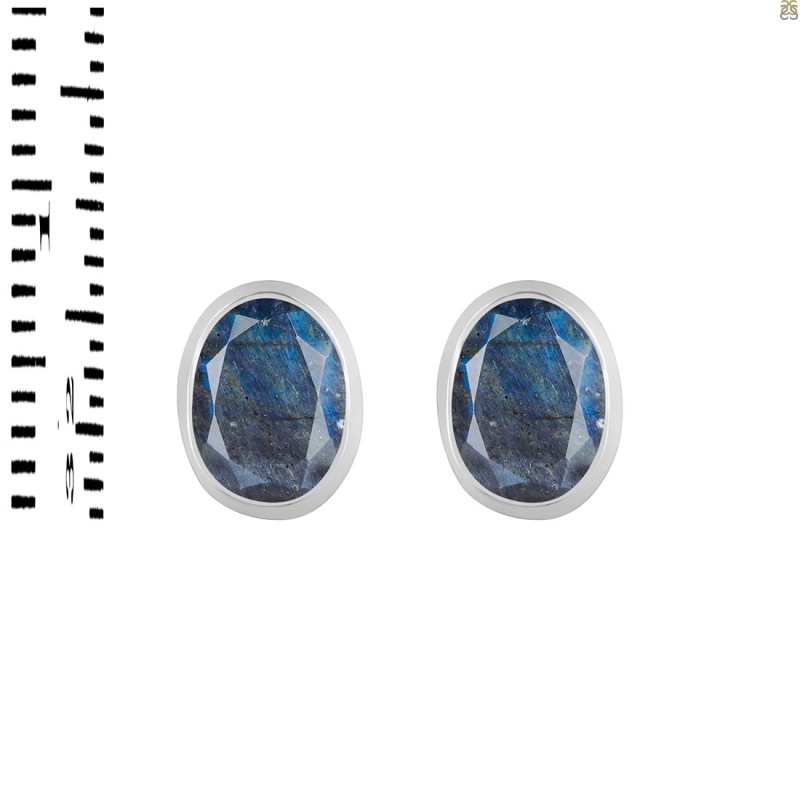 Labradorite Stud Earring LBD-RDE-1374.
