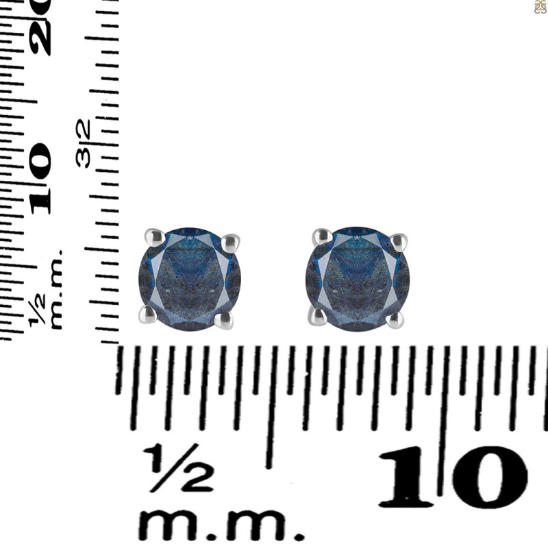 Labradorite Stud Earring LBD-RDE-1435.