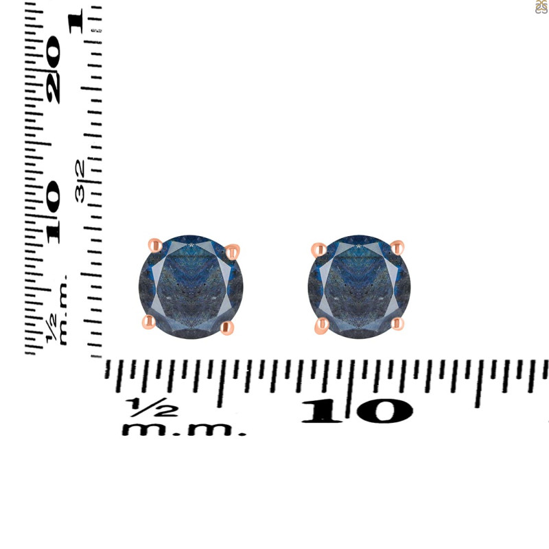 Labradorite Stud Earring LBD-RDE-1436.