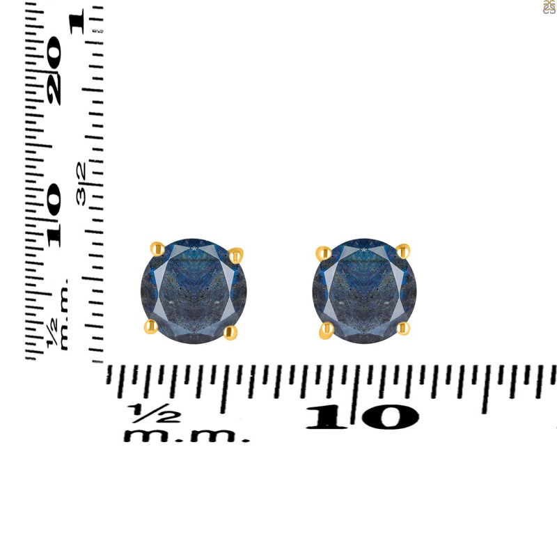 Labradorite Stud Earring LBD-RDE-1436.